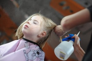 fryzjer dziecięcy, fryzura, Julcia, Elbląg