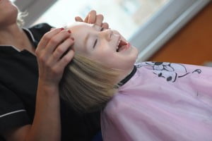 fryzjer dziecięcy, fryzura, Julcia, Elbląg