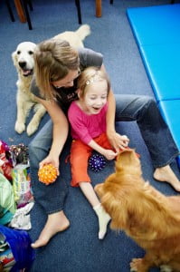 Michałkowo, dogoterapia Yoko Draka turnus