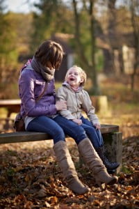 złota polska jesień, park, liście, 